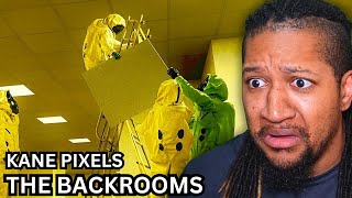 Kane Pixels  The Backrooms Part 7 Lighting and Tile Survey  Reaction [upl. by Ami238]