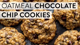 Soft amp Chewy Oatmeal Chocolate Chip Cookies  Sallys Baking Recipes [upl. by Dore]