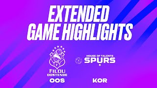 Filou Oostende vs House of Talents Kortrijk Spurs  Game Highlights [upl. by Akiemehs490]