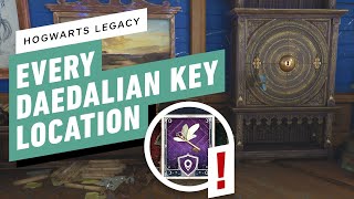 Hogwarts Legacy Every Daedalian Key Location Walkthrough [upl. by Nadabus]