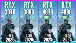 RTX 3070 vs RTX 3080 vs RTX 4070 SUPER vs RTX 4080 SUPER  Tested in 25 Games [upl. by Bounds]