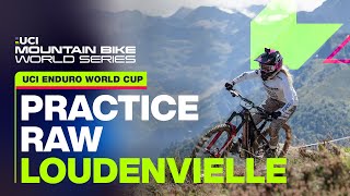 Loudenvielle Practice RAW  UCI Mountain Bike Enduro World Cup [upl. by Gnouhk167]