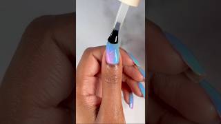 🩵🎀 easynailart naildesigns shorts gradientnails nailart nailinspo ombrenails [upl. by Assirehc]