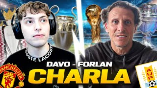 CHARLA CON DIEGO FORLAN SELECCION URUGUAYA UNITED BOTA DE ORO  HABLAMOS DE SU CARRERA [upl. by Ahsemat]