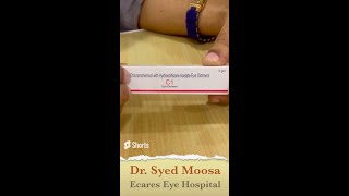 C1 eye ointment  Tamil  Dr Syed Moosa  Eye Doctor [upl. by Renee]