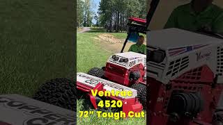 BEST Mower for STEEP Slopes  Ventrac 4520 vs Kubota Compact Tractor ventrac [upl. by Tawnya877]