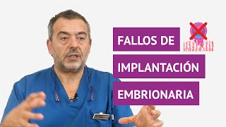 Fallos de implantación embrionaria [upl. by Edmea473]