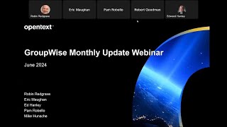 GroupWise\EM product update webinar June 2024 [upl. by Joses]