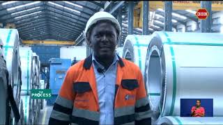 The Process I The process of Making Iron Sheets [upl. by Ahsed]