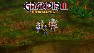 Grandia ll Remaster Part 34 Deep in the forest to the Rift [upl. by Aitnahs596]