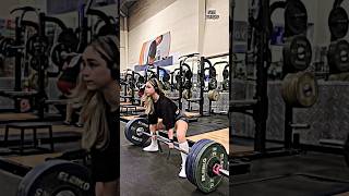 Girls Weight Lifting Attitude 🔥😱 shorts fitness attitude weightlifting viral popular trending [upl. by Elisha484]