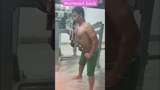 Workout backबैक वर्कआउटbodybuilderbodybuilding exercise sort viral shorts followworkout🇮🇳 [upl. by Kennett152]