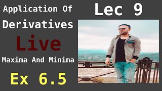 Class 12  Ex 65 Q3 v to viii  To Q10 Ncert  Lec 9  Application Of Derivative  Chapter 6 [upl. by Tutankhamen]