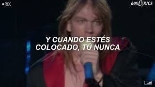 Guns N Roses  Welcome To The Jungle Live in Tokyo Sub Español Letra en Español [upl. by Oram]