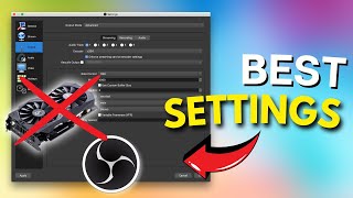 Best OBS Recording Setting for Low End PC  NO GPU NEEDED [upl. by Tobey]