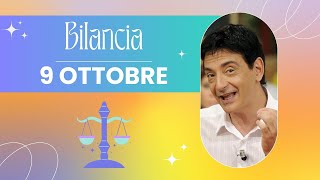 Bilancia ♎️ LOroscopo di Paolo Fox  9 Ottobre 2024  Aprite le ali si vola [upl. by Shanta817]