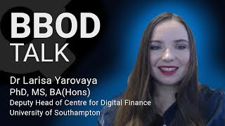 Dr Larisa Yarovaya University of Southampton  The future of cryptocurrency [upl. by Reivax]