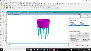 Design Of A Circular Water Tank with Staad pro [upl. by Aulea]