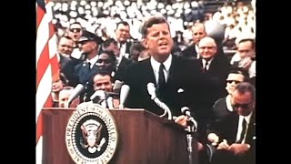 quotwhy go to the moon quot John F Kennedy quotgo moon [upl. by Mortie828]