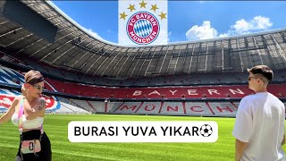 Bayern Münih Allianz Arena Turu 🏟️ Stadyum Vlog⚽️ [upl. by Fania]