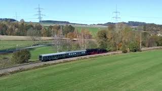 50 3616 auf Überführungsfahrt von Schwarzenberg nach Chemnitz am 25102024 [upl. by Ferdy]