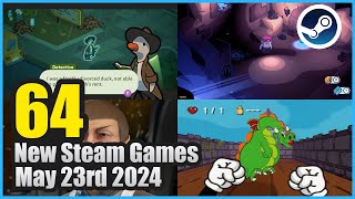 New Steam Games Thursday May 23rd 2024 [upl. by Aneral]