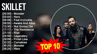 Skillet 2023 MIX  Top 10 Best Songs  Greatest Hits  Full Album [upl. by Aneleve954]