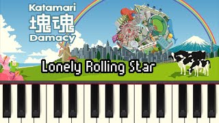 Lonely Rolling Star  Katamari Damacy Synthesia [upl. by Matusow872]