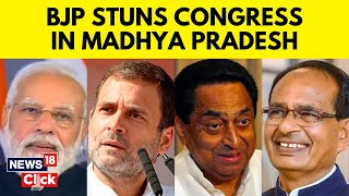 Madhya Pradesh Election Result  BJP Claims A Massive Win In Madhya Pradesh Assembly Election  N18V [upl. by Deroo]