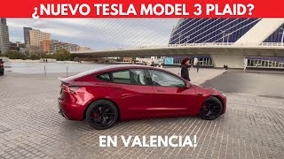 Tesla Model 3 Plaid en Valencia [upl. by Vincelette865]