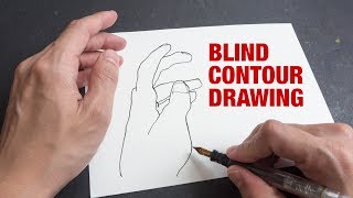 Use Blind Contour Drawing to Improve HandEye Coordination [upl. by Admana]