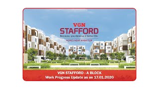 VGN Stafford  A Block  Homes Near Ambattur  Construction Update [upl. by Nicholson]