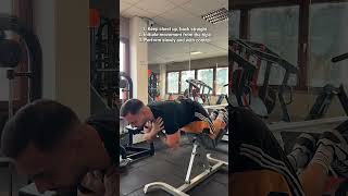 Hyperextension tutorial FDLC motivation coaching gym [upl. by Rodmur330]