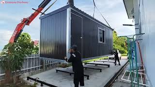 Portable Cabin Container  Kg Masin [upl. by Onin]