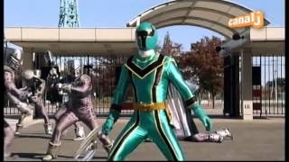 Power Rangers Super Megaforce  Extrait  Mode Rangers Légendaires  Force Mystique Ranger Vert [upl. by Iret]