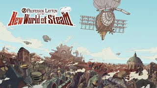 Professor Layton and the New World of Steam – Teaser Trailer LEVEL5 VISION 2023 Ver [upl. by Neffets]