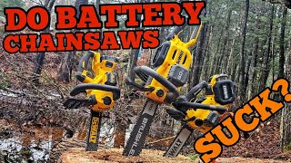 Are They Junk Dewalt Battery Chainsaws Buyers Guide Dewalt 60V 14quot Top Handle Chainsaw [upl. by Keelia90]