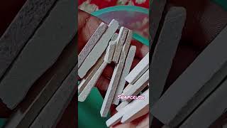 Unshaped Slate Pencil Perfect Sounds 😋💥🤤 slatepencil slatecubes soft slatechips satisfying [upl. by Ancel]