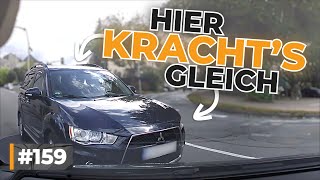 10000 Euro Schaden Ignoranz und Stinkefinger  GERMAN DASHCAM  159 [upl. by Eugine726]