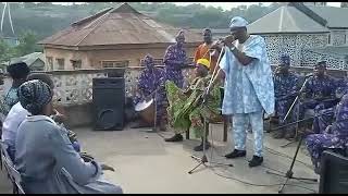 Adedimeji Lateef performs Ayinla Omo wuras music Great Job [upl. by Tam]