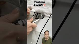 TEMPAT KUNCI TERSEMBUNYI⁉️ automobile cardrivingtips satisfying safedrivingtips snow [upl. by Larianna803]