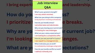 Nail Your Job Interview Questions Answers englishspeakingpractice englishstoryforlearningenglish [upl. by Walters]