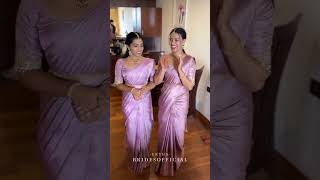 Pullothi anjuss wedding maids look🥳🥳🥰❤️love pullothi pleasesubscribe [upl. by Eenitsed]