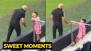 Humble Messi bodyguard treats Mateo Messi like his son  Football News Today [upl. by Halonna]