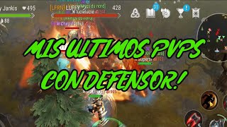 FROSTBORN  MIS ULTIMOS PVPS CON DEFENSOR [upl. by Callista]