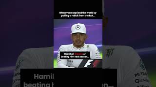 When Lewis Hamilton was unaware of Nico Rosbergs decision to retire from Formula 1 [upl. by Aynekat]