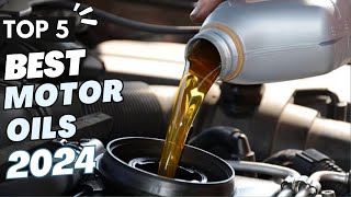 Top 5 Best Synthetic Motor Oils 2024  Recommended by Motor OilTalk Don’t Buy until You Watch this [upl. by Kared]