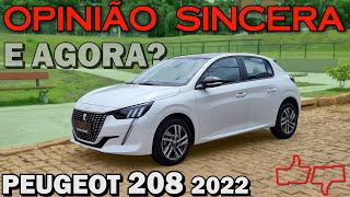 Novo Peugeot 208 2022  Preço versões problemas consumo desempenho Vale a pena [upl. by Huggins94]