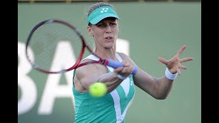 Elena Dementieva vs Kirsten Flipkens Indian Wells 2010 Highlights [upl. by Odlonyer]