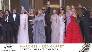 HORIZON  AN AMERICAN SAGA – Red Carpet – English – Cannes 2024 [upl. by Nosrac446]